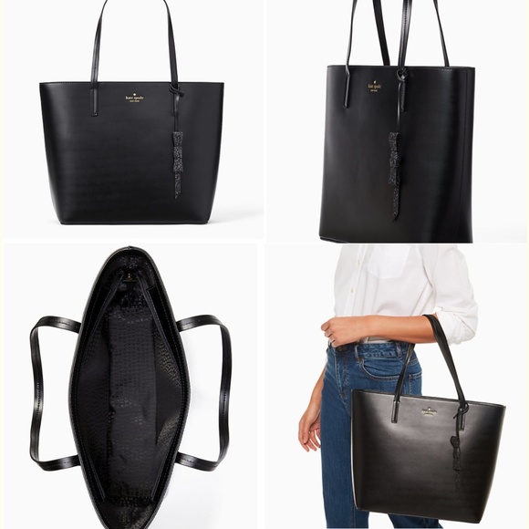 kate spade seton drive karla smooth leather tote shoulder bag purse handbag